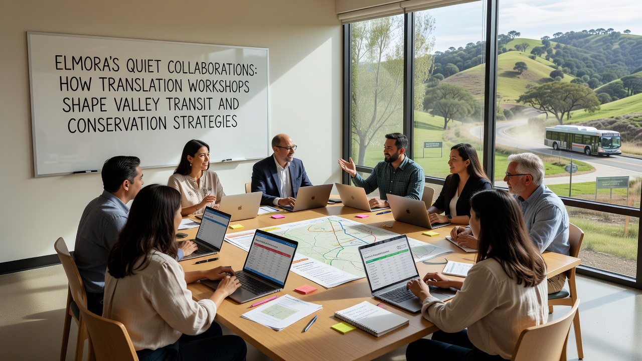Elmora's Quiet Collaborations: How Translation Workshops Shape Valley Transit and Conservation Strategies
